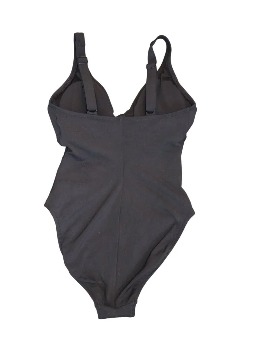 Robin Piccone Black One-Piece Swimsuit, Size 4 NWT